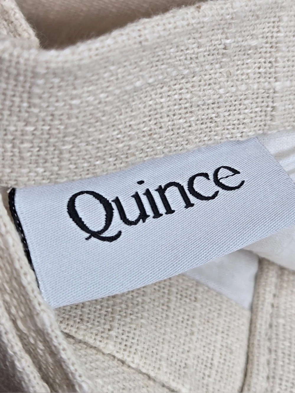 QUINCE Set Of 2 48x84 Cotton Slub Curtains Natural 1088